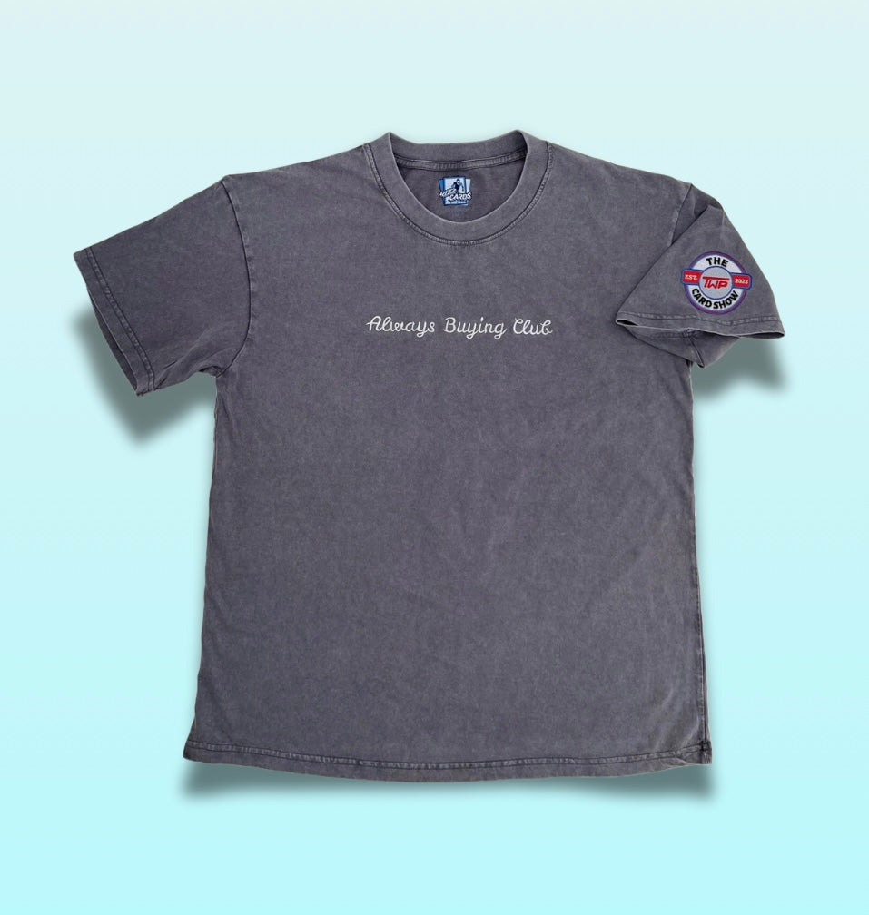 ALWAYS BUYING CLUB X TWP CARD SHOW TEE